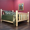 Lakeland Mills Cedar Log Low Post Twin Bed - 3 of 4