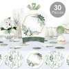 Big Dot of Happiness Boho Botanical - Greenery Party Decor and Confetti - Terrific Table Centerpiece Kit - Set of 30 - 2 of 4