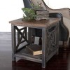 Uttermost Spiro Reclaimed Wood End Table - 2 of 3