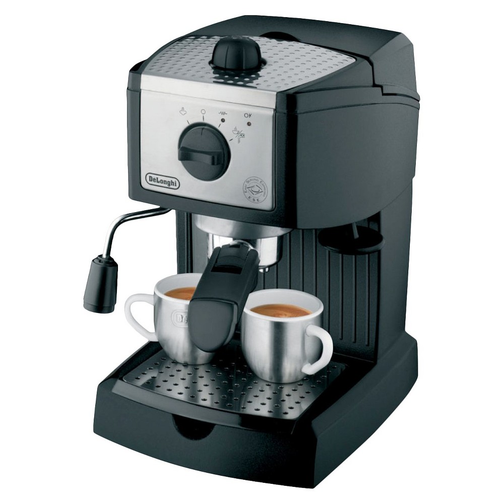 UPC 044387221559 product image for Delonghi High Pressure 15 bar Espresso Maker - Black EC155M | upcitemdb.com