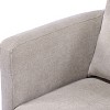 NicBex Performance Fabric Swivel Barrel Chair Modern 360-Degree Rotating Accent Chair for Living Room, Office, Lounge - 2 of 4