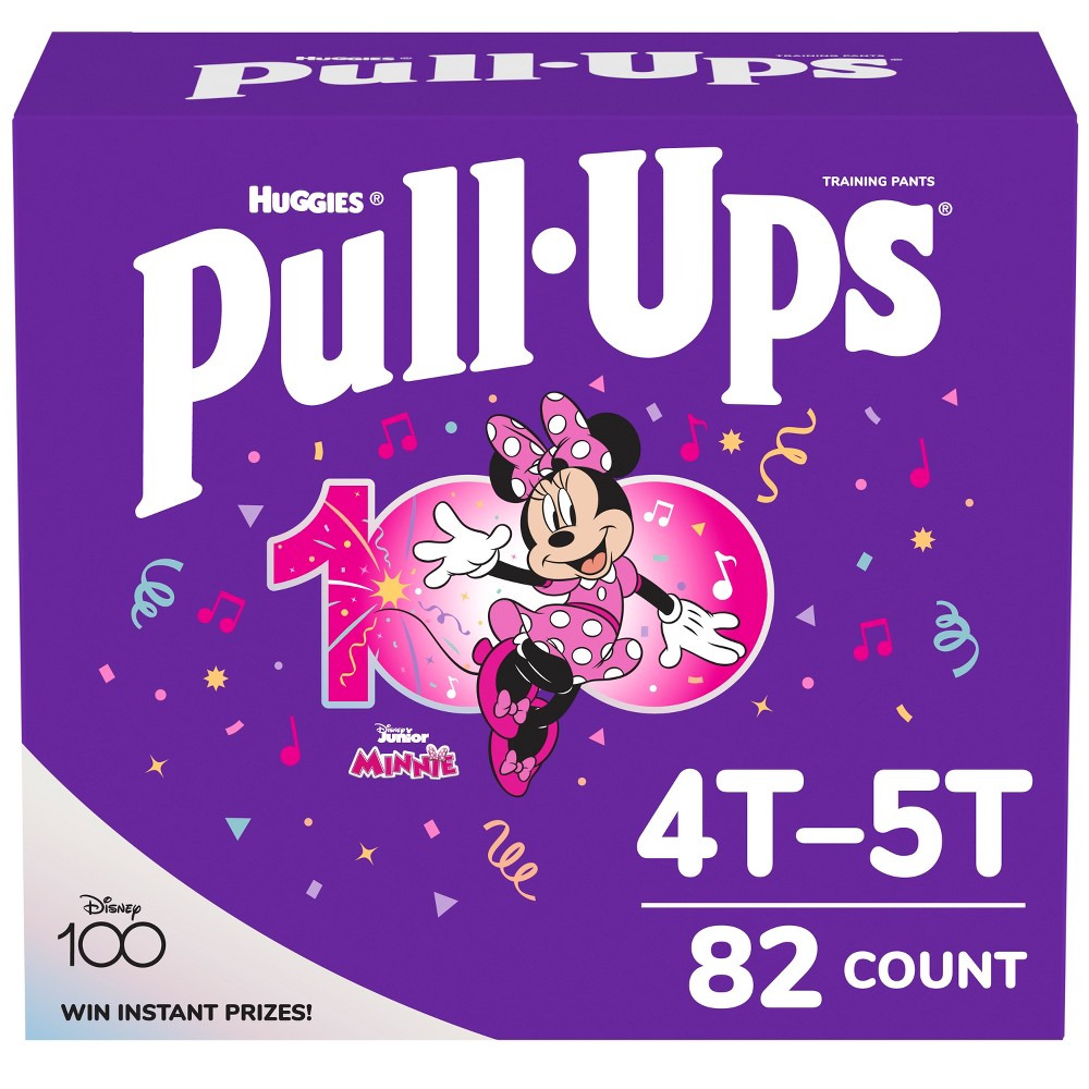 Pull-Ups Girls  Potty Training Pants  4T-5T  82 Count 