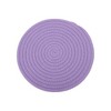 Unique Bargains Trivet Round Rope Woven Mat Cotton Non-woven Fabric 7.87"x7.87"x0.31" - 3 of 3