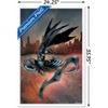 Trends International DC Comics Batman - Batman throwing Batarang Framed Wall Poster Prints - 3 of 4