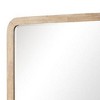 Royal Hampton Dresser Mirror, Beveled Glass, Natural Brown Solid Wood, 36x42 - 3 of 4