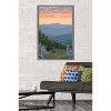 Trends International Lantern Press - Great Smoky Mountains Spring Flowers Framed Wall Poster Prints - 2 of 4