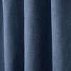 TOWN & COUNTRY LUXE Davos Solid Linen Texture Indoor Curtains - 3 of 4