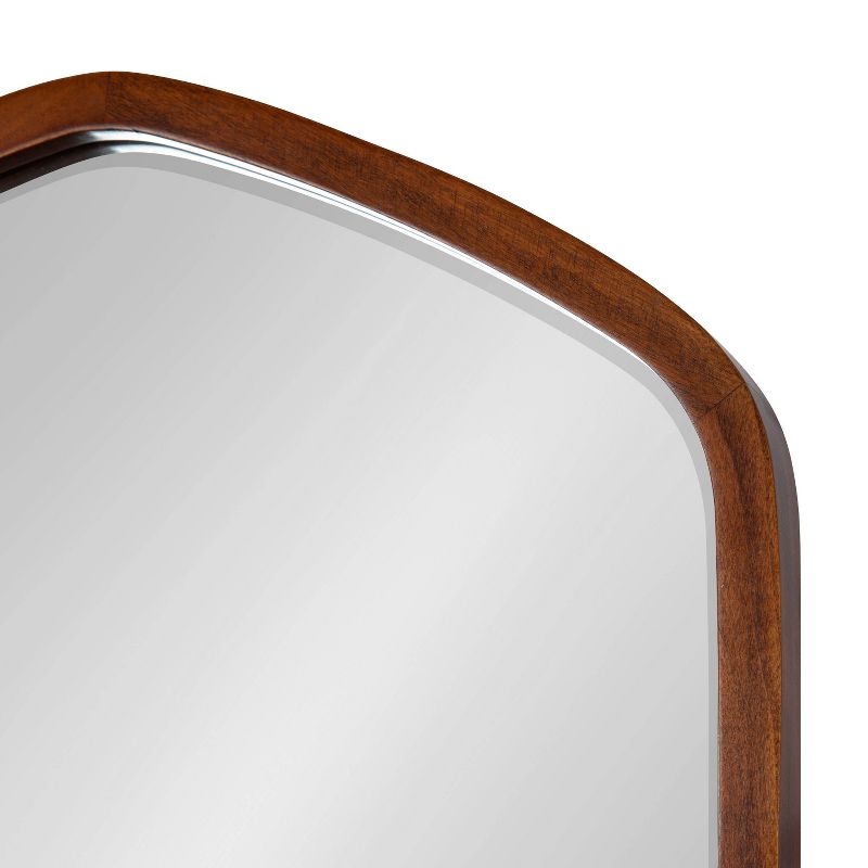 20&#34; x 36&#34; McLean Oval Wall Mirror Walnut Brown - Kate &#38; Laurel All Things Decor, 4 of 8