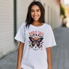 Simply Sage Market Women's Vintage World Tour Short Sleeve Garment Dyed Tee - 2 of 3