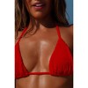 Moda Minx Scrunch 'Red' Tie Side Bikini Bottoms - 3 of 4