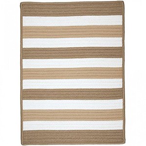 Colonial Mills Portico Braided Rug, Sand 6' square, Square Shape - 1 of 3