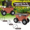 Pure Garden Garden Cart with Seat - 2 of 4