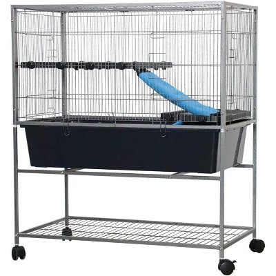 A set of low-carbon steel parrot cages (A-10) without black 88 * 48.5 * 102.5cm