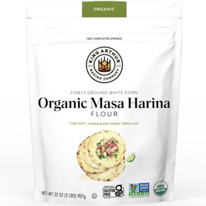 King Arthur Organic Gluten Free Masa Harina Flour - 2lb - 1 of 4