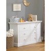 Sorelle Modesto 6 Drawer Double Dresser - White - 2 of 2