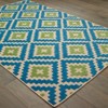 Oriental Weavers Cayman 2063Z Blue/ Green Indoor/Outdoor Area Rug - 1'10" x 3'3" - 3 of 3