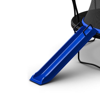 SpaceJump Rocket Slide Kids Trampoline Attachment, Outdoor Backyard and Playground Accessory or Replacement Toy, Blue