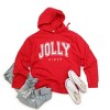 Simply Sage Market Women's Graphic Hoodie Jolly  Vibes Varsity Thick Outline - 2 of 2