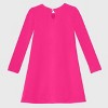 City Threads USA-Made Cotton Fleece Soft A-Line Dress - 3 of 4
