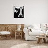 Stupell Industries Cow Face Portrait Floating Frame Canvas Art, Black, 25" x 31" - 3 of 4
