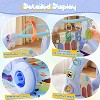 Skirfy 5-in-1 Baby Gym Play Mat and Learning Walker, Portable Activity Center with Light-Up Piano Panel for Toddlers Ages 0-3 - 3 of 4
