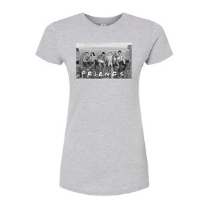 Women's - Friends - Group Photo Fitted Graphic T-Shirt - 1 of 2