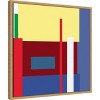 Amanti Art House in garden by Alex Caminker Canvas Wall Art Print Framed 22 x 22-in. - 3 of 4