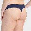 Women's 3pk Invisible Edge Thong Underwear - Wild Fable™ - 3 of 3