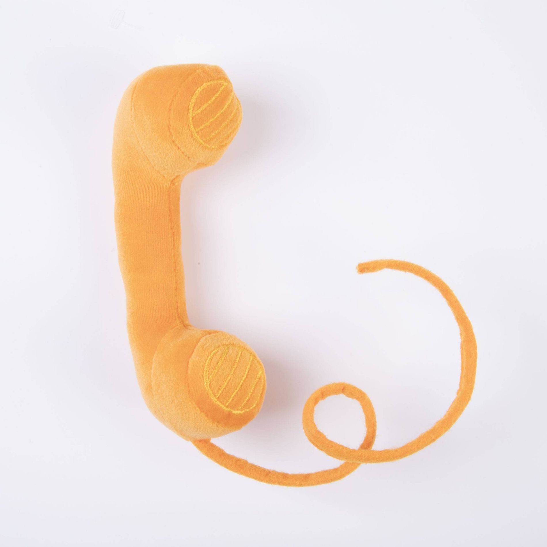 Hooray House Retro Phone Kick Cat Plush Toy