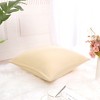 PiccoCasa Home Sofa Hidden Zipper Square Throw Pillowcase 18" x 18" - 3 of 4