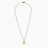 sanctuaire Square Cross Cut Out Necklace 14K Solid Gold - 3 of 3