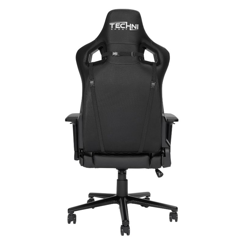 Ergonomic High Back Racer Style PC Gaming Chair Black - Techni Sport, 6 of 15