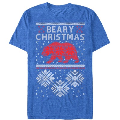 Men's Lost Gods Beary Christmas T-shirt : Target