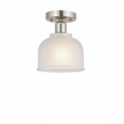 Dayton - 1 Light Semi-Flush Mount In Industrial Style-9.25 Inches Tall and 5.5 Inches Wide