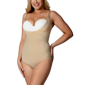 InstantFigure Undersbust Brief with adj Bra Straps WBBS009 - 1 of 4