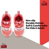 Disney's Minnie Mouse Girls Sneakers - Slip On Elastic Lace Sneakers - Minnie Mouse Polka Dot and Bows - Everyday Shoes for Kids (Red, 9) - 2 of 4
