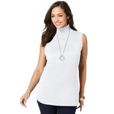 Jessica London Fine Gauge Mockneck Sweater