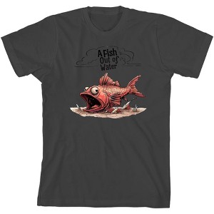 Fish Out of Water Youth Crew Neck Short Sleeve Tee - 1 of 2