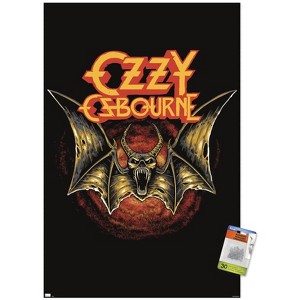 Trends International Ozzy Osbourne - Bat Logo Unframed Wall Poster Prints - 1 of 4