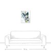 Creative Products Blue Tropical Birds 18x24 Canvas Wall Art - 3 of 4