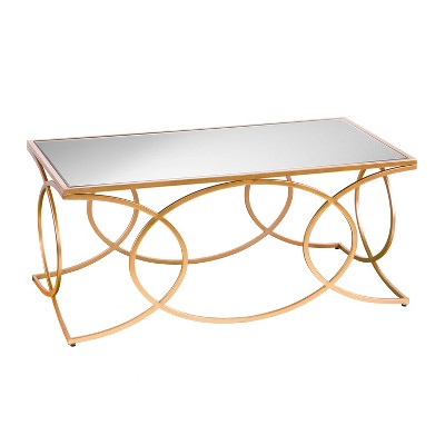 gold coffee table target