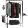 IRIS USA Free-Standing Clothing Rack, Metal Garment Rack - 2 of 4