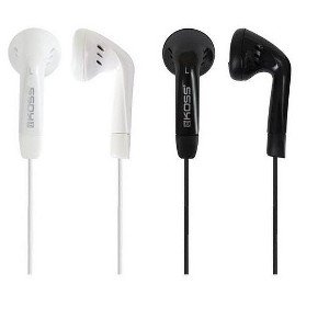 Koss 185084 Ear Bud, White And Black - 1 of 1
