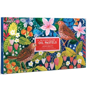 eeBoo Piece & Love: Oil Pastels, Strawberry Peeps, 50 Piece Set, Kids and Adults - 1 of 4