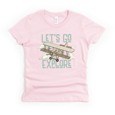 The Juniper Shop Let's Go Explore Girls Short Sleeve Tee