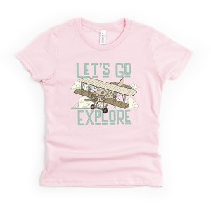 The Juniper Shop Let's Go Explore Girls Short Sleeve Tee - 1 of 2