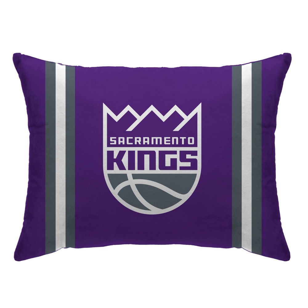 Photos - Pillow NBA Sacramento Kings Standard Stripe Logo Bed 