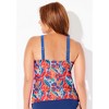 Swimsuits for All High Neck Tankini Top (Plus Sizes Available) - 3 of 4