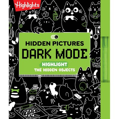 Hidden Pictures Dark Mode - (Paperback)