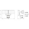 VAXCEL Merill Integrated LED Motion Sensor Dusk to Dawn Outdoor Security Flood Light, Bronze - 2 of 4